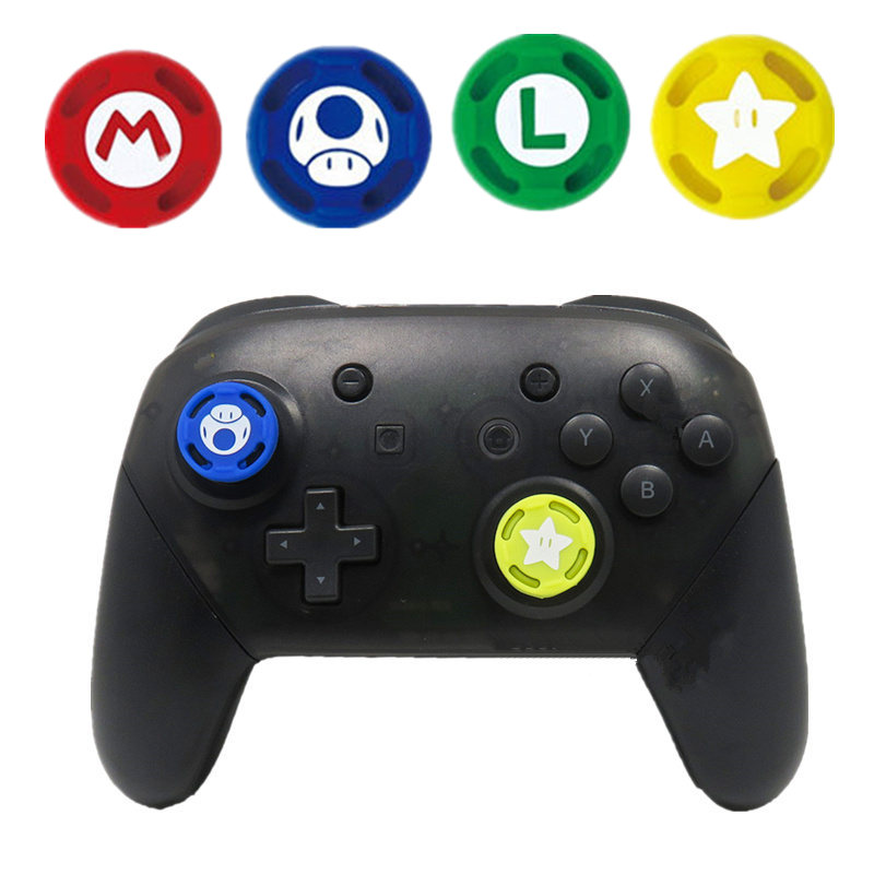 Gaming Console Tv Stick - 4pcs soft Silicone Analog Thumb Stick