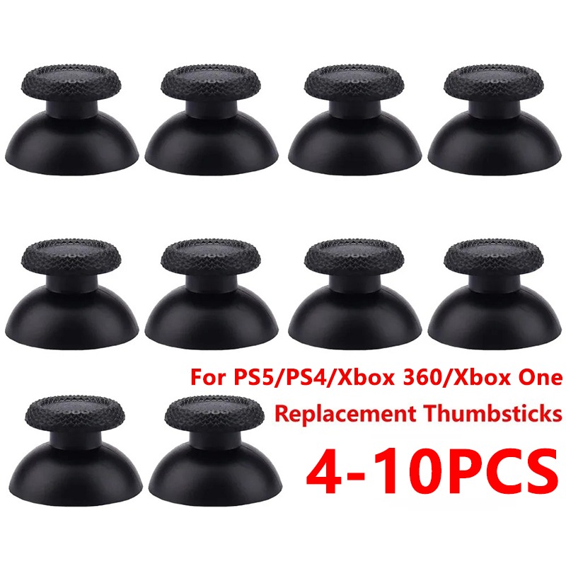 Gaming Console Tv Stick - 4-10pcs Replacement Thumbsticks for PS5 PS4
