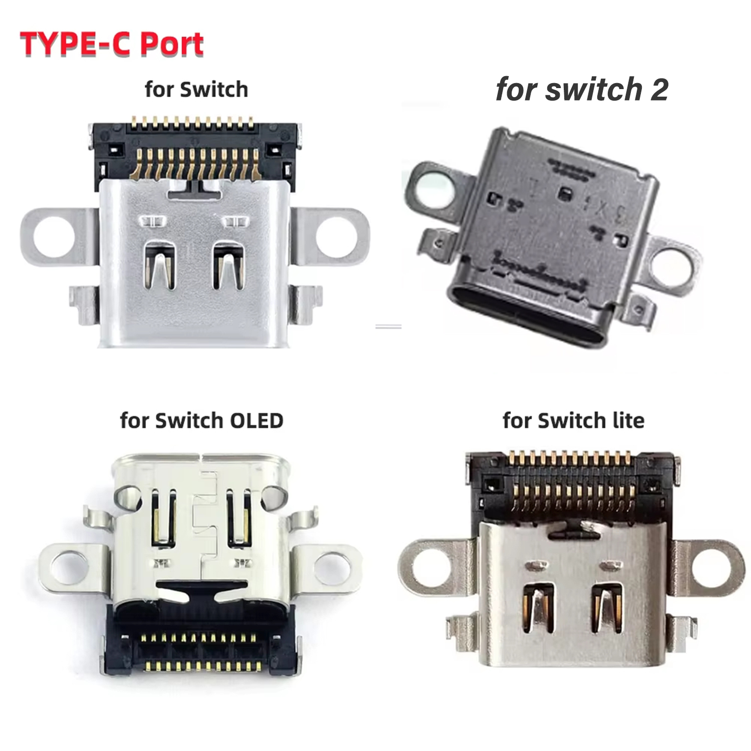 Replacement Type C Port Chargi - огляд і ціна Gaming Console Nintendo Switch