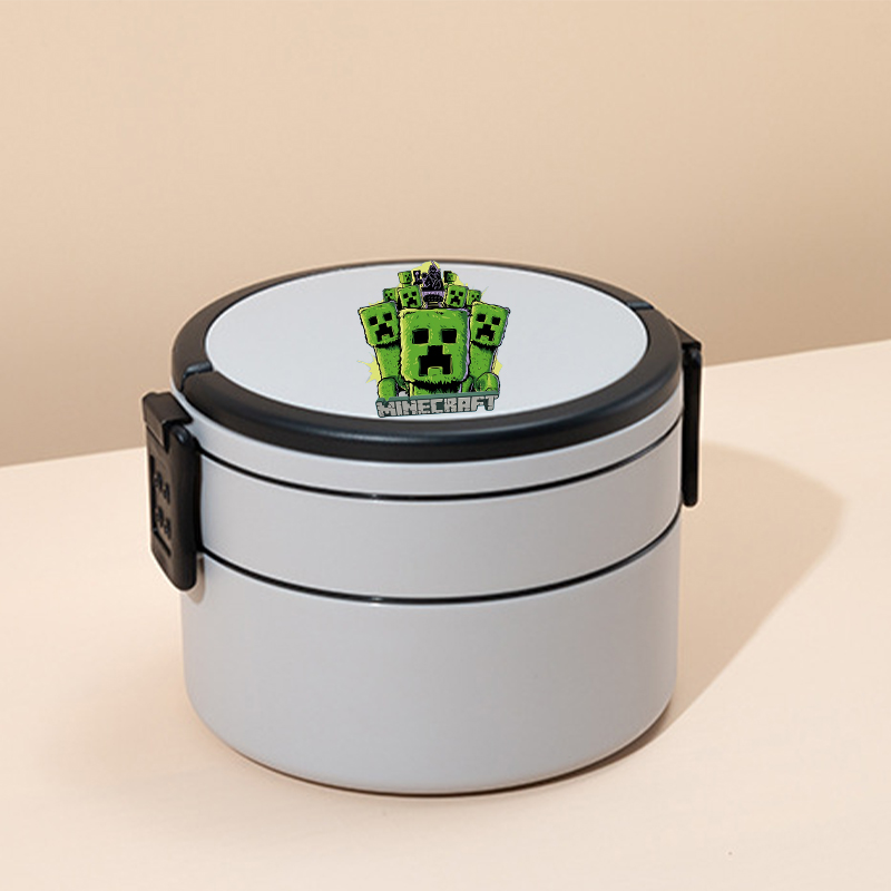 Game Theme Double Layer Lunch  - огляд і ціна Gaming Console Minecraft
