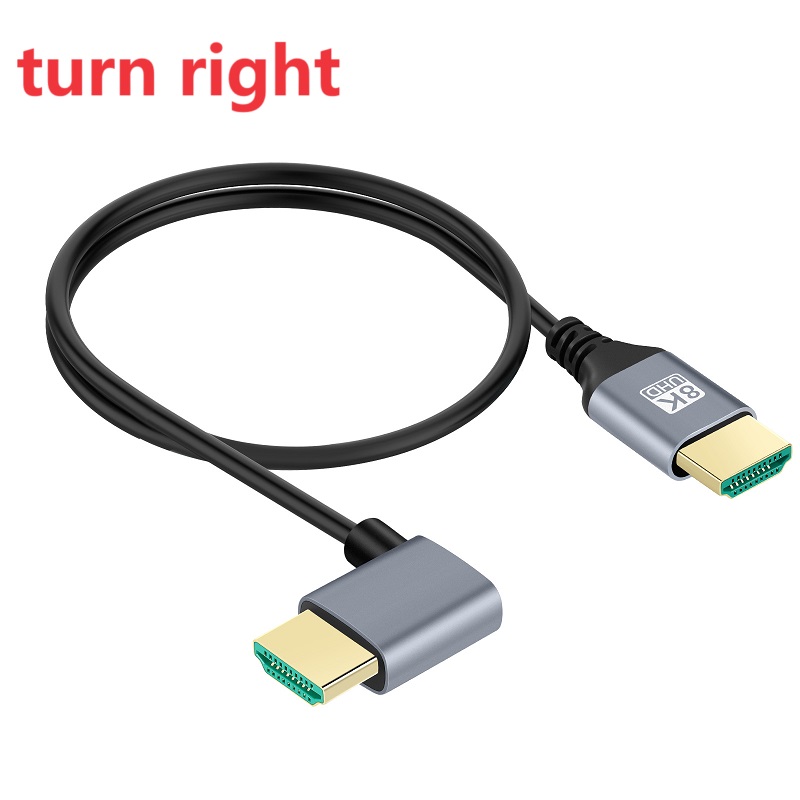 0.5 1M 90 Degree Left/Right/UP - огляд і ціна Hdmi Cable 2.1