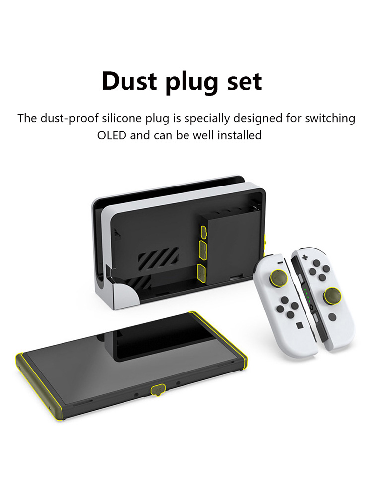 14 PCS/Set Dust Plug Silicone  - огляд і ціна Gaming Console Nintendo Switch