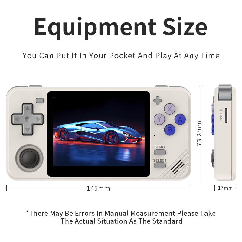 New RGB10X Retro Handheld Game - огляд і ціна Gaming Console Minecraft
