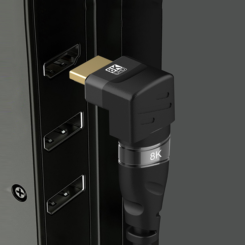 8K HDMI 2.1 Adapter 90 270 Deg - огляд і ціна Hdmi Cable 2.1
