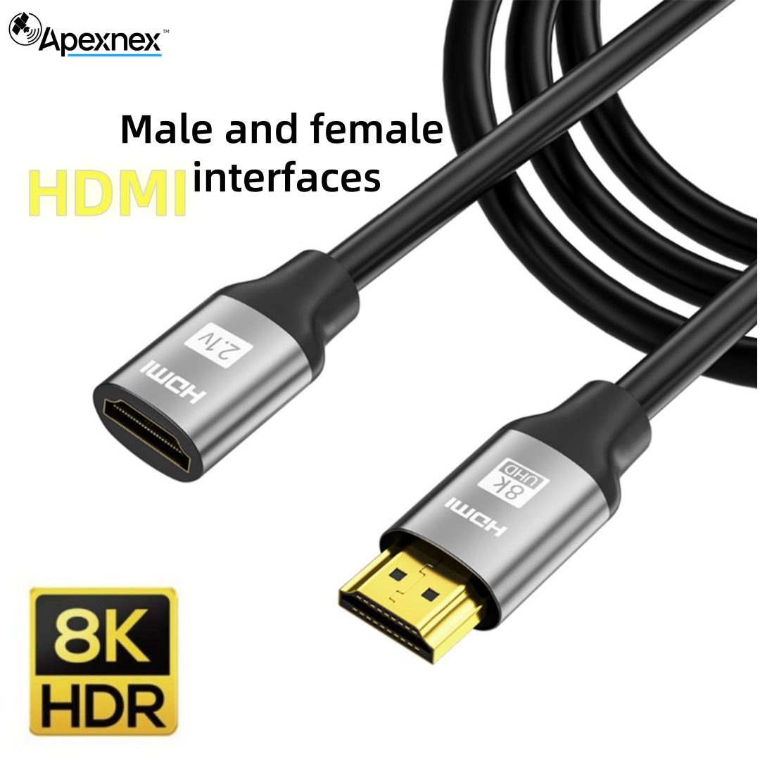 8K 60Hz Extension Cable 4K@120 - огляд і ціна Hdmi Cable 2.1