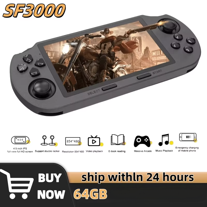 SF3000 Retro Handheld Video Ga - огляд і ціна Gaming Console Minecraft