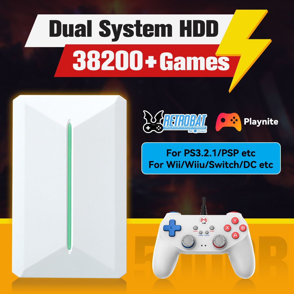 Retrobat＆Playnite System HDD R - огляд і ціна Gaming Console Gs5