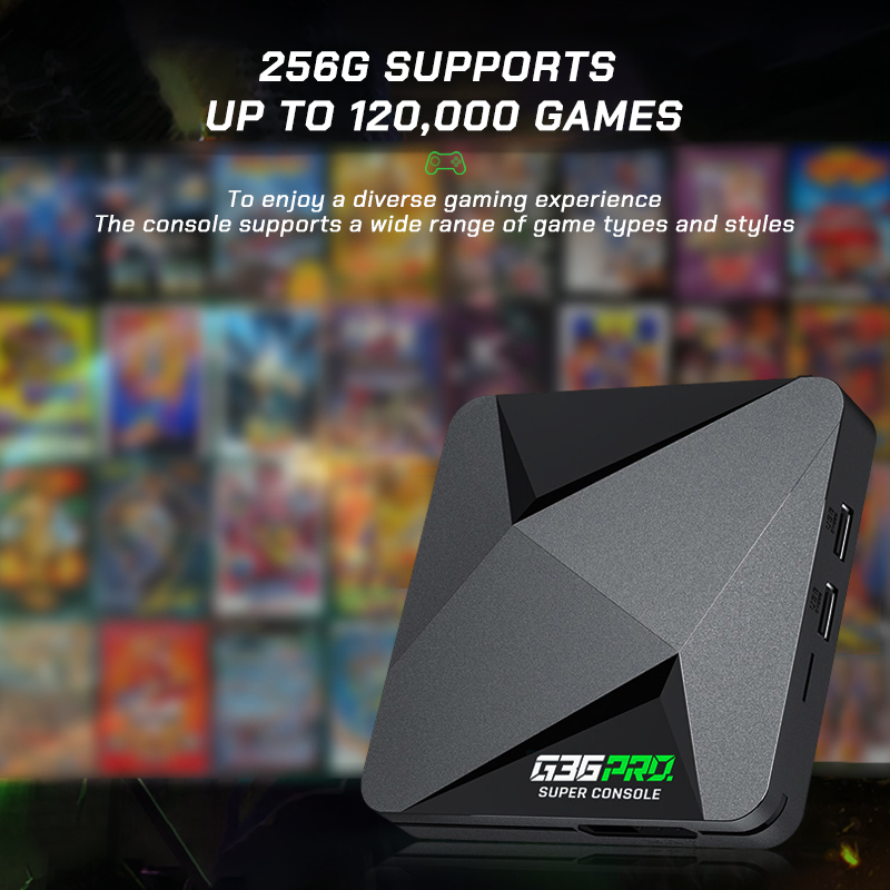 Super G36 Pro Game Console 256 - огляд і ціна Gaming Console Gs5