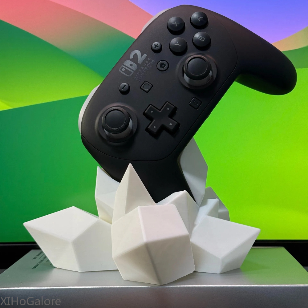 3D Printed Crystal Game Contro - огляд і ціна Controller Stand Holder
