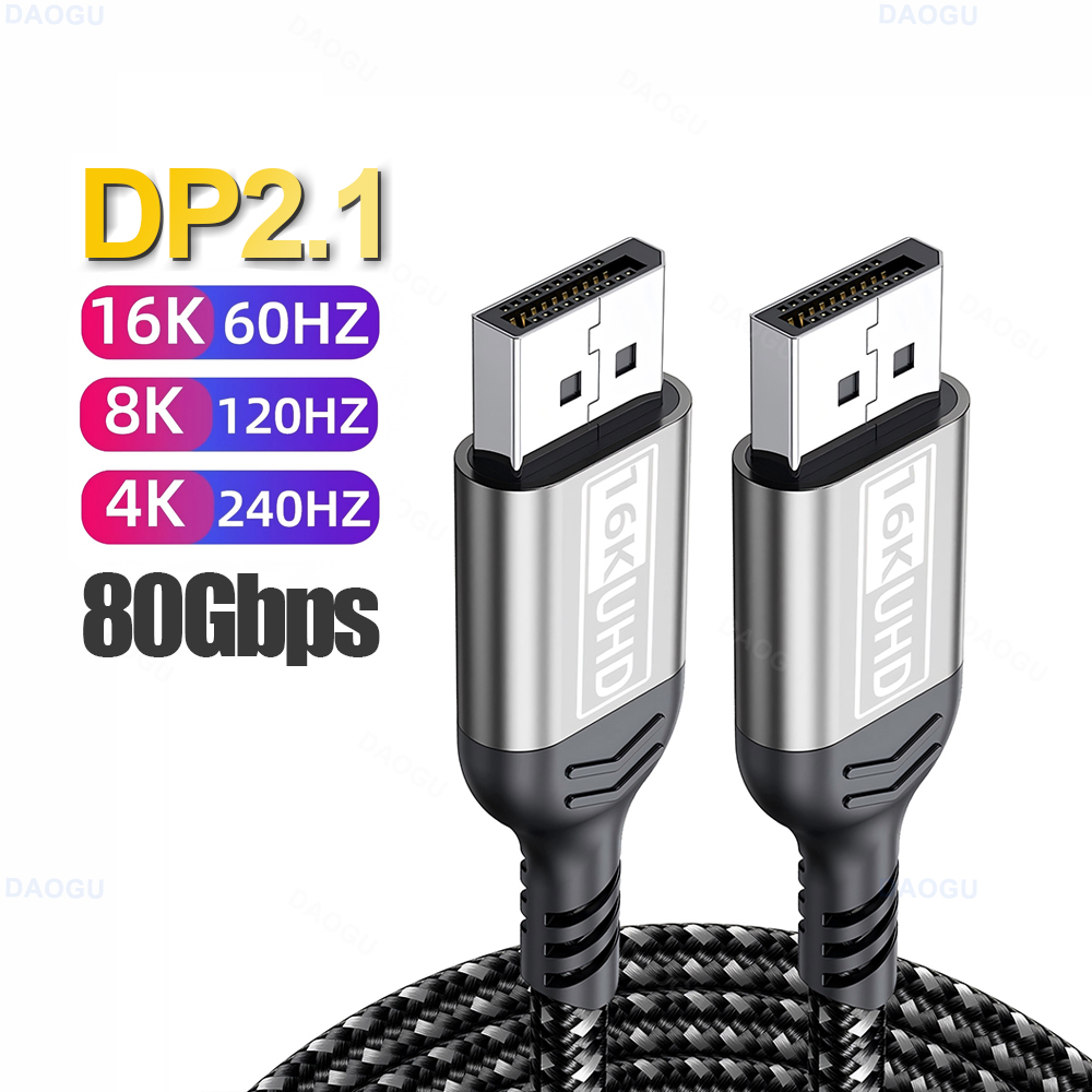 80Gbps 16K@60Hz Ultra HD Video - огляд і ціна Hdmi Cable 2.1