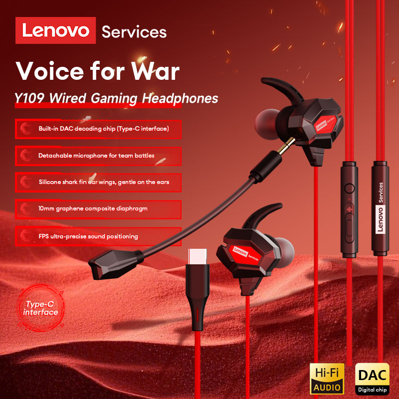 Lenovo Y109 Wired Gaming Heads - огляд і ціна Gaming Console For Your Phone