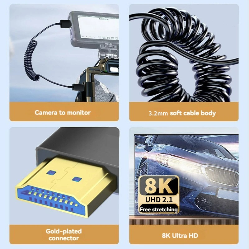 Ultra‑Thin Portable 8K HDMI‑co - огляд і ціна Hdmi Cable 2.1