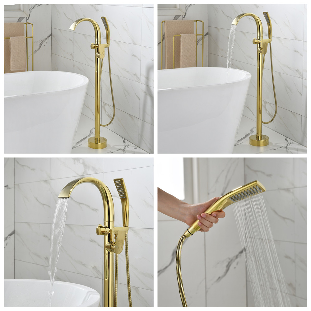Brushed Rose Gold Bathtub Fauc - огляд і ціна Controller Stand Holder