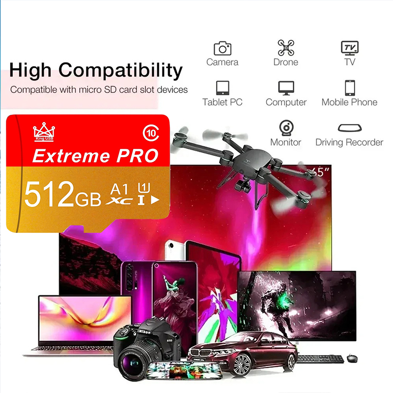 Quick TF Cards 256GB 128GB 32G - огляд і ціна Gaming Console Phone