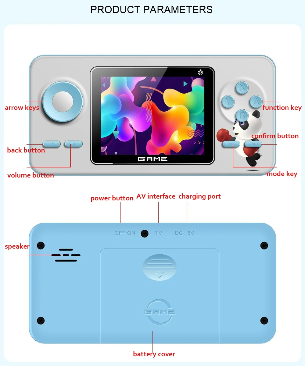 New S5 Mini Retro Video Gaming - огляд і ціна Gaming Console 6 Year Old